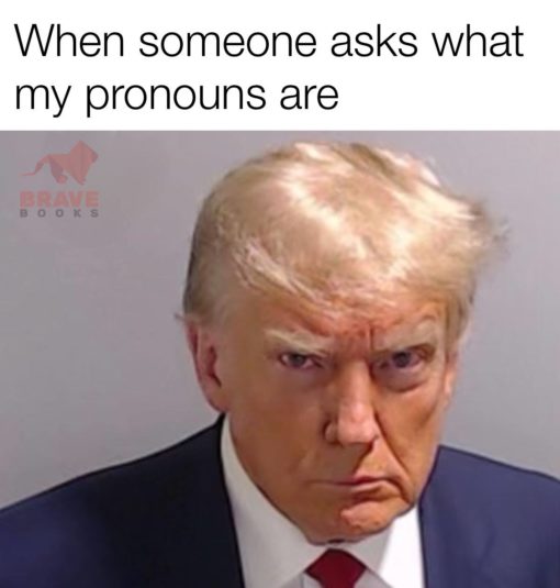 Donald Trump Memes, Funny, When someone asks what my pronouns are