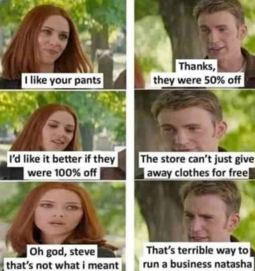 Funniest Memes, Scarlett Johansson Memes terrible way to run a business Natasha
