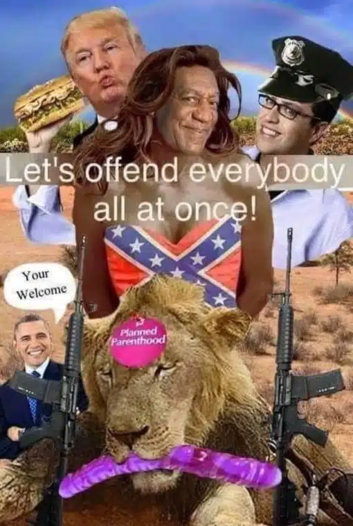 Funniest Memes, Political Memes Lets offend everybody all at once Your Welcome Your Welcome Youre Welcome