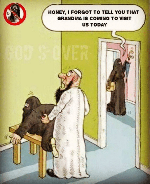 Funniest Memes, Muslim Memes HONEY  I FORGOT TO TELL YOU THAT GRANDMA IS COMING TO