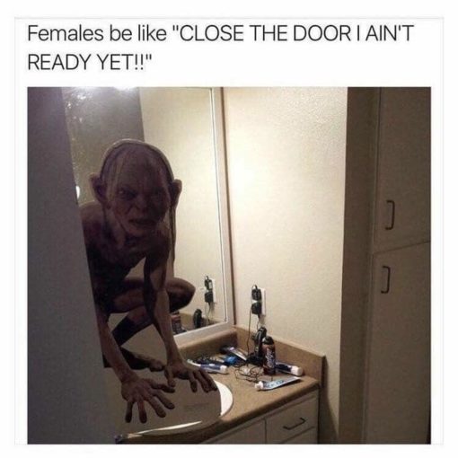 Funniest Memes, Relationship Memes CLOSE THE DOOR I AIN'T READY YET