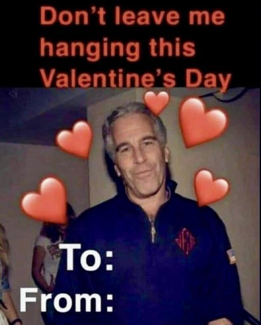 Dark Humor  Don t leave me hanging this Valentine s Day  To