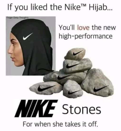 Funniest Memes, Muslim Memes, Offensive Memes  If you liked the Nike    Hijab  