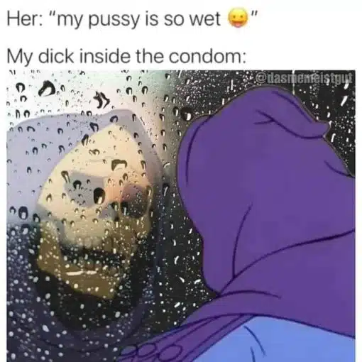 Condom Memes, Funniest Memes, Sex Memes, Skeletor Memes  Her   my pussy is so wet   