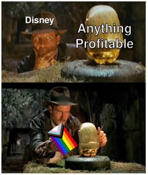Disney Memes, Funniest Memes, Indiana Jones Memes, Woke Idiot Memes 