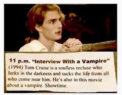Funniest Memes, Tom Cruise Memes, Vampire Memes, Very Popular Memes Interview With a Vampire  