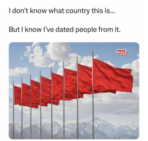 Dating Memes, Funniest Memes, Red Flag Memes 