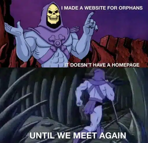 Funniest Memes, Orphan Memes, Skeletor Memes Website for Orphans
