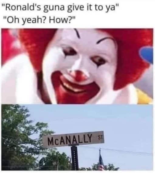Anal Sex Memes, Funniest Memes, McDonalds Memes 