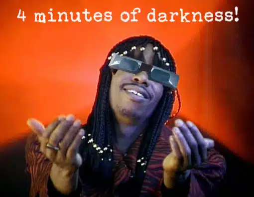 Dave Chappelle Memes, Eclipse Memes, Funniest Memes, Rick James Memes 4 minutes of darkness