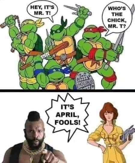 April Fools Memes, Funniest Memes, Teenage Mutant Ninja Turtle Memes 