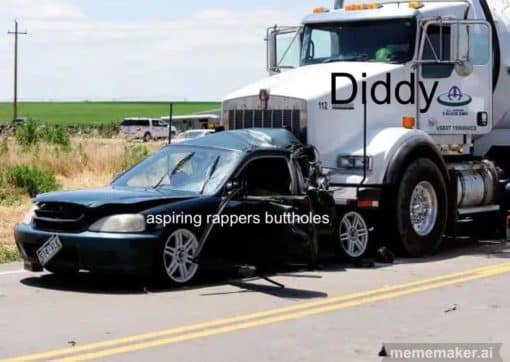 Funniest Memes, P Diddy Memes  Diddy    aspiring rappers buttholes  