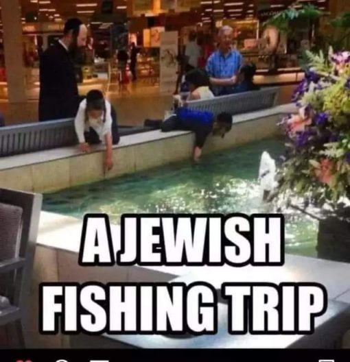 Racist Memes, Stereotype Memes A Jewish Fishing Trip