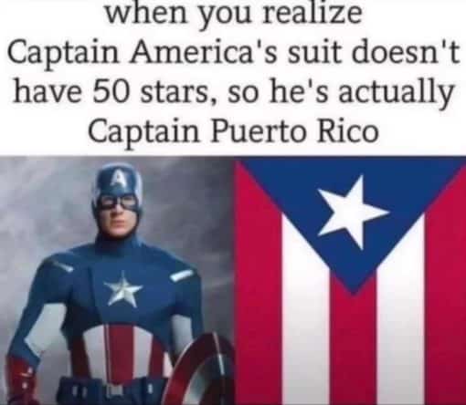 Captain America Memes, Funniest Memes, Puerto Rico Memes, Super Hero Memes 
