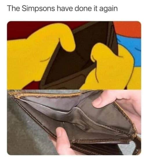 Broke Memes, Funniest Memes, Simpsons Memes 