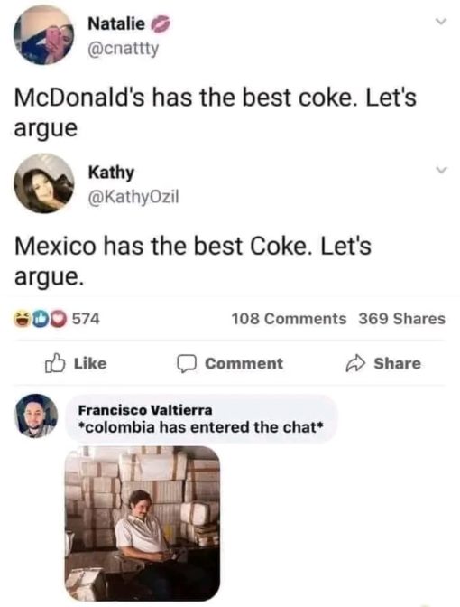 Cocaine Memes, Coke Memes, Funniest Memes, McDonalds Memes, Misunderstanding Memes 