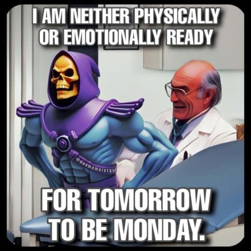 Funniest Memes, Monday Memes, Skeletor Memes 