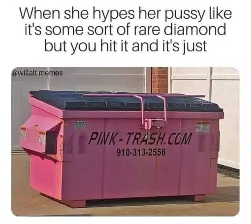 Funniest Memes, Hoe Memes Pink Trash