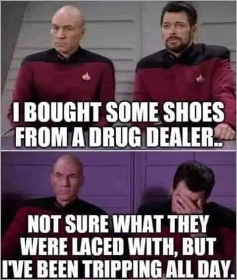 Dad Joke Memes, Funniest Memes, Star Trek Memes 