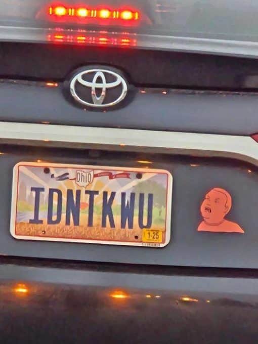 Funniest Memes, Funny License Plates 