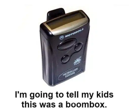 Funniest Memes, Pagers Exploding Memes Boombox