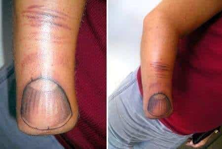 Bad Tattoo Memes, Funniest Memes finger arm