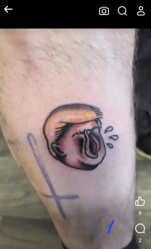 Bad Tattoo Memes, Funniest Memes, TDS Memes Bad Trump