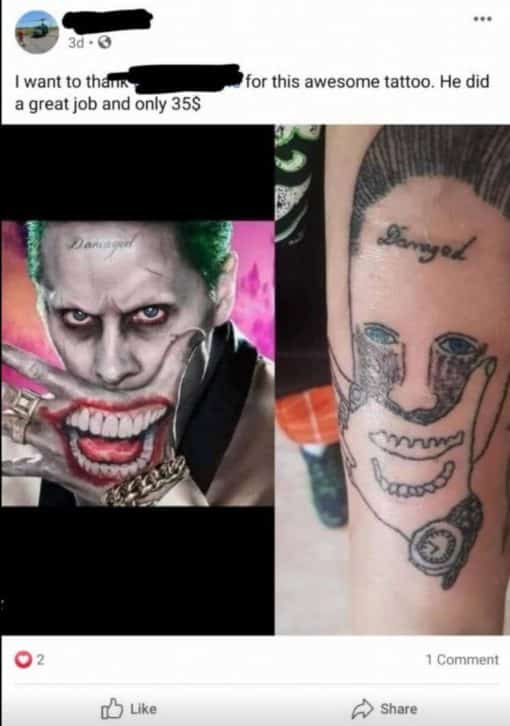 Bad Tattoo Memes, Funniest Memes 