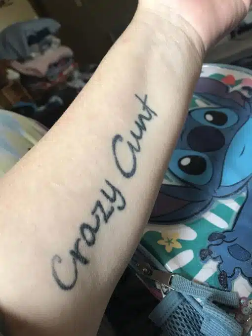 Bad Tattoo Memes, Funniest Memes Crazy Cunt