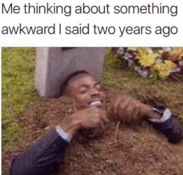 Anxiety Memes, Awkward Memes, Brain won